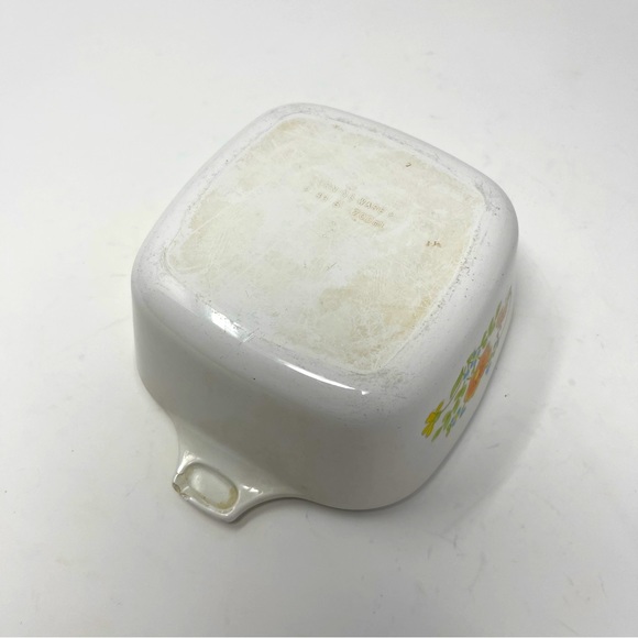 Corning Ware Wildflower Vintage Stamped Baking Dish Small P-43-B  700ml. No‎ Lid - Picture 9 of 10